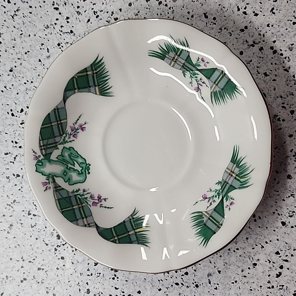 Vintage Royal Adderley "Cape Breton Tartan" Teacup and Saucer, Scottish Tartan - Picture 4 of 5